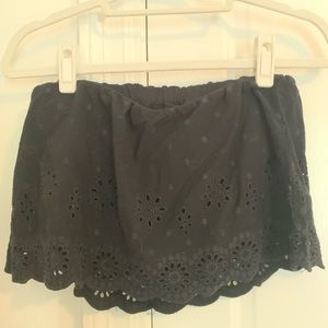 Free People Eyelet Tube Top